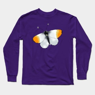 orange-tip butterfly Long Sleeve T-Shirt